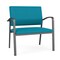Lesro Newport Bariatric Chair Metal Frame, Charcoal, OH Waterfall Upholstery NP1401 - alternate 1